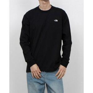 �U�E�m�[�X�E�t�F�C�X THE NORTH FACE �����Y �A�E�g�h�A ����T�V���c L/S FD Nuptse Cotton Tee_�����O�X���[�u�t���b�V���h���C�k�v�V�R�b�g���e�B�[ NT32535 �i�u���b�N�j