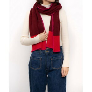 �z�u�Y HOBBS ESME SCARF �iRHUBARB RED�j