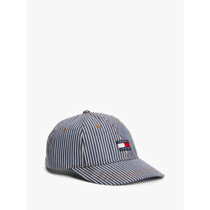g~[ qtBK[ TOMMY HILFIGER TJM HERITAGE STRIPE CAP izCgj