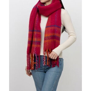�z�u�Y HOBBS HELEN SCARF �iCRANBERRY PINK�j