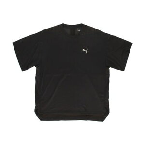 プーマ PUMA プーマ PUMA TRN EDGE SS Tシャツ メンズ 男性 トップス ショートスリーブ 半袖 トレーニング ジム フィットネス クルーネック ロゴ (01 PUMABLACK)
