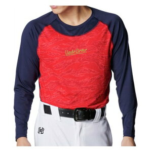 A_[A[}[ UNDER ARMOUR A_[A[}[ UNDER ARMOUR UAq[gMARtH[gtBbeBhJOX[uN[lbNVc LONG SLEEVE CREW NEC i600 RED/MIDNIGHTNAVY/GOLDj