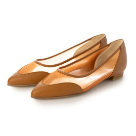 シューギャラリーオオタ SHOE GALLERY OTA チュールフラットパンプス （OR）