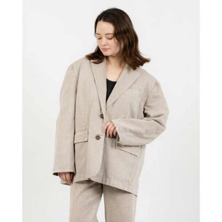 楽天市場】クラネ CLANE FADED COLOR TAILORED JACKET （BEIGE 