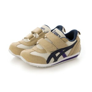 アシックス ASICS ジュニア スニーカー IDAHO MINI 4 1144A236 (BEIGE/NAVY)