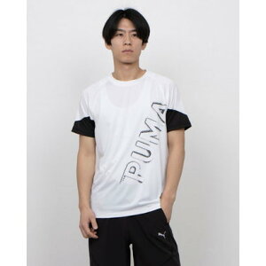 プーマ PUMA メンズ 半袖機能Tシャツ TAD SS Tシャツ_ 527049 (PUMA White)