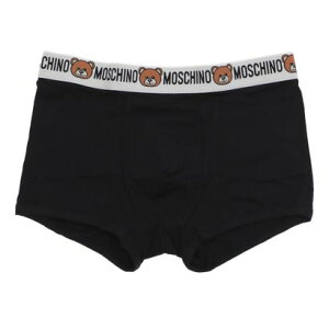 XL[m A_[EFA Moschino Underwear UNDERBEAR TRUNK yԕisiz iBLACKj