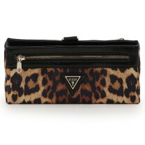 ゲスレオパード guess レザー トート バッグ guess バッグ レオパード 