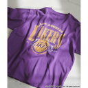 NBA別注ヴィンテージライクプリントTシャツ