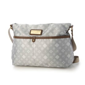 ミチコロンドン ジーンズ MICHIKO LONDON JEANS MLJモノグラム柄ウスマチショルダー （ライトグレー）