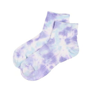 ティゴラ TIGORA 陸上/ランニング ソックス ランニング ショートソックス(タイダイ柄) TR-3R0084SK (パープル)