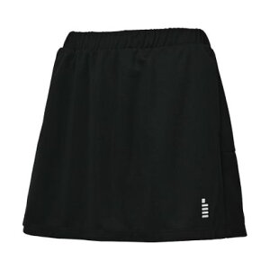 ゴーセン GOSEN テニス レディース スカート S2501 (39 ブラック)