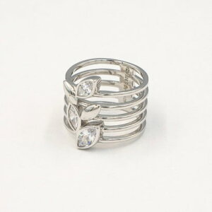 AK^ p AGATHA PARIS fBXNtC[WOA5A[uXANX^^Vo[ iCrystal/silverj