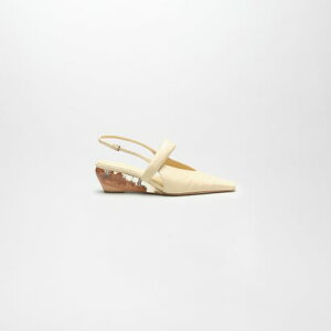 FLORA LEATHER MULES iBeigej