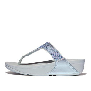 tBbgtbv fitflop tBbgtbv fitflop LULU CRYSTAL EMBELLISHED TOE-POST SANDALS iQuiet Bluej