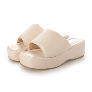 アタガール attagirl 厚底ミュールサンダル (アイボリースムース)