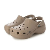 クロックス crocs Classic Platform Clog （Taupe）