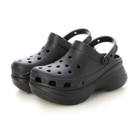 クロックス crocs CROCS/クロックス レディース サンダル 厚底 CLASSIC BAE CLOG W 206302-001 （ブラック）