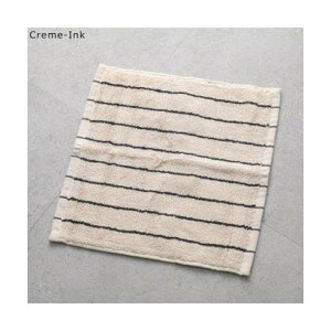 �{���O�X�^ BONGUSTA BONGUSTA �n���h�^�I�� NARAM WASH CLOTH 30×30 �iCreme-Ink/�x�[�W�����j