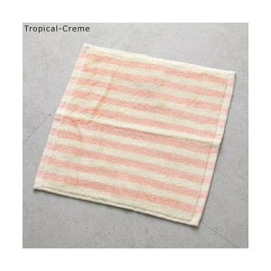 �{���O�X�^ BONGUSTA BONGUSTA �n���h�^�I�� NARAM WASH CLOTH 30×30 �iTropical-Creme/�s���N���j