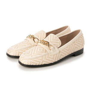リナシメント RINASCIMENTO 編込みローファー (Beige)