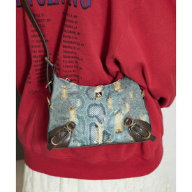 ジュエティ jouetie ベルテッド ミニショルダーバッグ （DENIM）