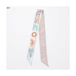 �G�����X Hermes HERMES �c�C���[ �X�J�[�t 853954S �V���N �X�e�b�` �h�J �i04-TD/BLANC/ROSE/VERT�j