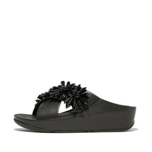 tBbgtbv fitflop fitflop tBbgtbv RUMBA STARBURST-BEAD CROSS SLIDES iBlackj