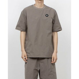 ハーレー Hurley メンズ PHANTOM WVN ICON OVRSZD SS TEE MUSS251021 (ブラウン)