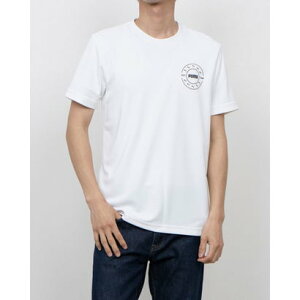 プーマ PUMA メンズ 半袖機能Tシャツ SS ポリ ワンポイント Tシャツ 691669 (ホワイト)