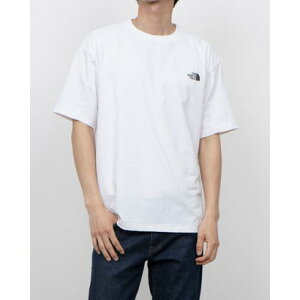 ザ・ノース・フェイス THE ザ ノース フェイス THE NORTH FACE メンズ 陸上/ランニング 半袖Tシャツ S/S ES Logo Wide Teeショートスリーブイーエスロゴワイドティー NT32585 (ホワイト)