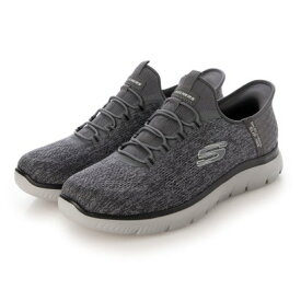 スケッチャーズ SKECHERS スケッチャーズ SKECHERS SUMMITS Charcoal Mesh/Black Mesh ハンズフリー スリップインズ：サミッツ( 232469W-CCBK) （CCBK）