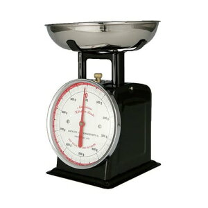 �_���g�� DULTON 100-061BK AMERICAN KITCHEN SCALE BLACK (BK)