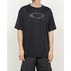 I[N[ OAKLEY Y @\TVc O-TECH COLD PERF SS O BARK TEE 1.0 FOA407654 iBLACK/TURQUOISEj