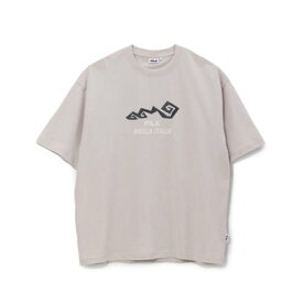 フィラ FILA 【IMP. 椿泰我さん着用】S/Sプリント Tシャツ / ライトグレー （スノーグレー）