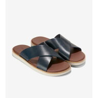 コール ハーン COLE HAAN ナンタケット クロスストラップ サンダル mens （ネイビーブレザー/エンシェン…