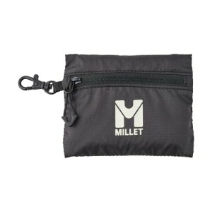 ~[ MILLET ~[ MILLET AEghA MINI PACKABLE WALLET MIS0796 iN0247 BLACK-NOIRj