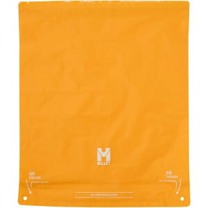 ~[ MILLET ~[ MILLET AEghA AIR COMPRESSION BAG-M MIS0795 iN6137 ACIDORANGEj