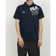 フィラ FILA メンズ 半袖機能ポロシャツ 冷感半袖ポロシャツ FDFGM9017 （NAVY）