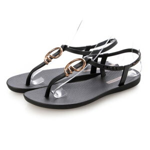 �C�p�l�} Ipanema ���f�B�[�X �T���_�� �t���b�g CLASS STYLISH SANDAL �i�u���b�N�j