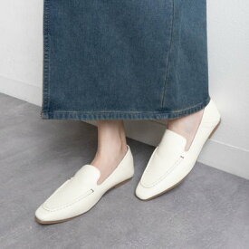 ファビーファビー FABBY FABBY. ローファーサイドメタルシューズ （オフホワイト）