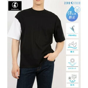 �W�[���Y���C�g JEANS MATE BRKNHOME x ZERO STAIN �R���{ �z�F �N���[�l�b�N T�V���c ������ �ڗ����ɂ��� T�V���c �[���X�e�C�� �u���[�N���z�[�� �i�u���b�N�j