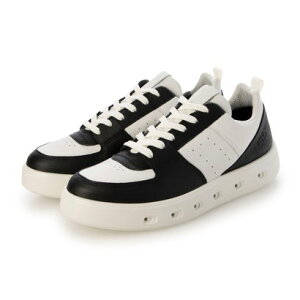 エコー ECCO STREET 720 W GORE-TEX LEATHER SNEAKER(ストリート720 ゴアテックス レザースニーカー)209713 (ホワイト/ブラック)
