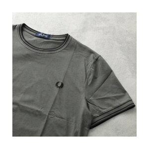 �t���b�h�y���[ FRED PERRY FRED PERRY T�V���c M1588 TWIN TIPPED T-SHIRT �iU70/FIELD-GRN-BLACK�j