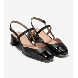 コール ハーン COLE HAAN ペラ ブロックヒール スリング 35MM womens （ブラック レザー）