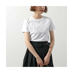 マックスマーラ ステュディオ Max Mara Studio MAX MARA Studio Tシャツ WON コットン 半袖 ロゴ (006/ホワイト)