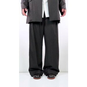 �N���V�J KLASICA Bias Tuck Strings Tapered TRS �iIron Brown Stripes�j