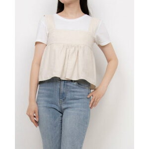 �G�����C�g�����g ENLIGHTENMENT COTTONLINEN MINI TOP �i�A�C�{���[�j