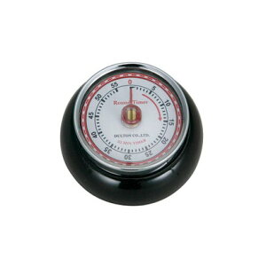 �_���g�� DULTON KITCHEN TIMER With MAGNET�y�ԕi�s���i�z �iBLACK�j