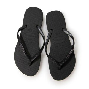 nCAiX Havaianas r[`T_ Slim-Glitter-ll iBLACK/BLACKj